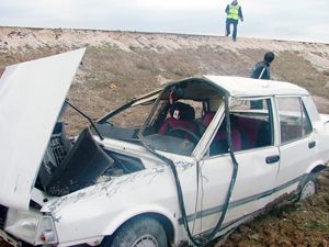 Asker ziyareti dönüşü kaza: 5 kişi yaralandı