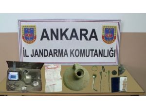 Jandarmadan Tarihi Eser Operasyonu