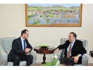 İşkur Genel Müdürü Yazıcı, Vali Altıparmak’ı Ziyaret Etti