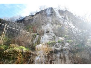 Denizli'deki Güney Şelalesi Yeni Çehresiyle Turizme Hazırlanıyor