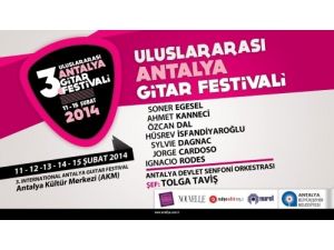 Uluslararası Antalya Gitar Festivali Başlıyor