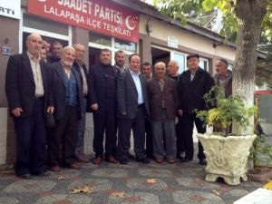 Sp Lalapaşa Adayı Kalkan: Millî Görüş'e Oy Veren Pişman Olmaz