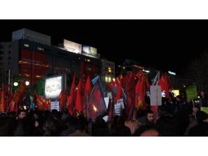 Başkent'te 'İnternet Yasası' Protestosu