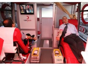 Yenimahalle Belediyesi’nden Kızılay’a Kan Desteği