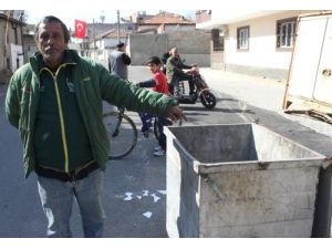 Çöp Konteynerindeki El Bombası Paniğe Neden Oldu