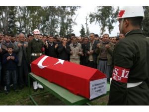 Şehit Erin Cenazesi Gözyaşlarıyla Toprağa Verildi
