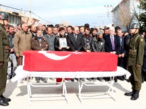 Şehit er Alici, memleketi Konya'da toprağa verildi