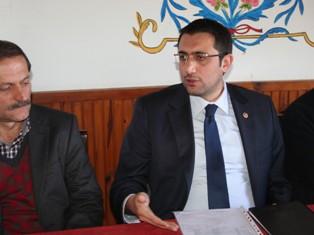 AK Parti Konya Milletvekili Akış, Beyşehir'de