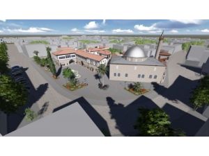 Anadolu'nun İlk Camisinde Çevre Düzenlemesi Yapılıyor