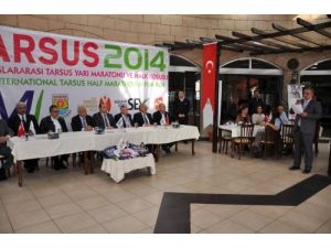 Tarsus 10. Uluslararası Yarı Maratonu'nun Protokolü İmzalandı