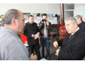 Necattin Demirtaş, Sanayi Esnafını Ziyaret Etti