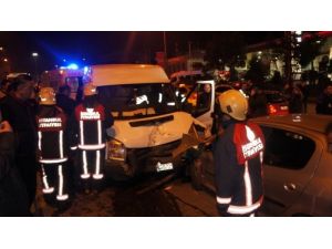 Beyoğlu'nda Trafik Kazasında 1 Kişi Yaralandı