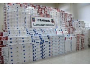 Cam Paletlere Sarılı 120 Bin Paket Kaçak Sigara Ele Geçirildi