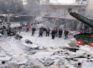 Halep'te enkaz altında 700 ceset var