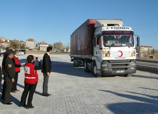 Konya'dan Suriye'ye yardım