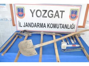 Yozgat Jandarmasından Definecilere Suçüstü
