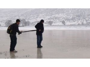 Güroymak Ovası Tamamen Dondu