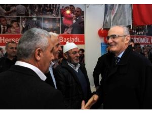 Yılmaz, Chp Ve Mhp'nin Siçim Koordinasyon Merkezlerini Ziyaret Etti