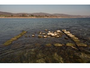 Sular Çekildi, Binlerce Yıllık Tarih Ortaya Çıktı