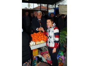 Chp'li Başkan Gürün Seçim Çalışmalarına Ula'da Devam Etti