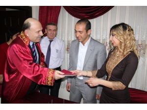 Başkan Çelik Sevgililer Günü'nde Nikah Kıydı