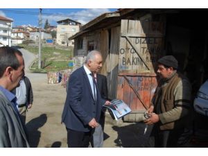 Başkan Tatlıoğlu Sanayi Esnafını Gezdi.