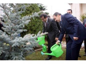 Orman Ve Su İşleri Bakanı Veysel Eroğlu Mersin'de