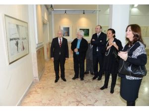 Ünlü Ressamların Eserlerinin Bulunduğu ‘suret’ Sergisi Adana'da Açıldı