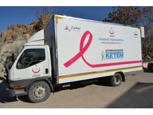 Afyon'da Kanser Tarama Aracı Hizmete Girdi
