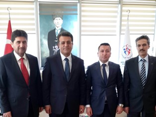 Konyalı müsteşarlara hayırlı olsun ziyareti