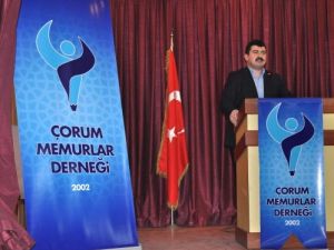 Çorum'da Memurlar 'Peygamber Sevgisi' Programında Buluştu