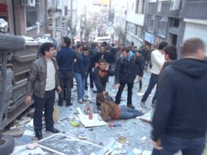 Taksim'de korkunç patlama!