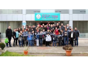 Beşiktaşlıladan Engelli Çocuklara Ziyaret