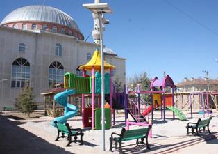 İsmil beldesine kazandırılan park tamamlandı