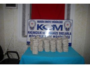 Mardin'de 68 Kilogram Toz Esrar Ele Geçirildi