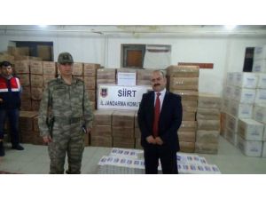 5 Milyon Lira Değerinde Kaçak Sigara Ele Geçirildi