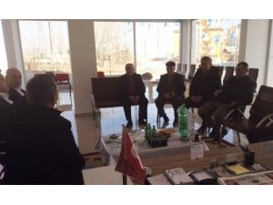 Dernek Temsilcileri, Başkan Çetin’i Ziyaret Etti