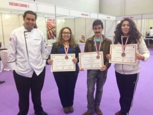 Aü Turizm Fakültesi Aşçılık Takımı, İstanbul'dan Madalyalarla Döndü