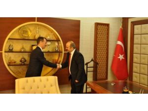 Yeni Emniyet Müdürü Metin Özkan, Vali Aydın’ı Ziyaret Etti