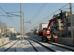 Bursaray'ın Kestel Hattına Enerji Veriliyor, Yolculu Test Sürüşleri Başlıyor