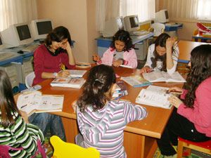 Özel Başak Koleji çalışma kampında