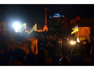 Kiev’de Gece Sakin Geçti