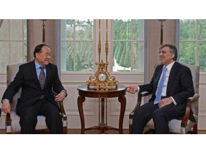 Nobel Ödüllü Çinli Yazar Moye, Çankaya Köşkü’nde