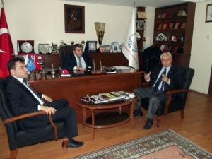 Muğlaspor'dan Gençlik Spor Müdürü Çeker'e Teşekkür Ziyareti