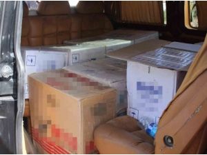 Bin 900 Paket Kaçak Sigara Ve 500 Litre Kaçak Mazot Ele Geçirildi