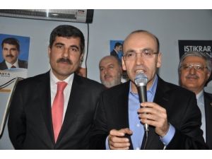 Maliye Bakanı Şimşek, Muş’ta Bdp'ye Yüklendi