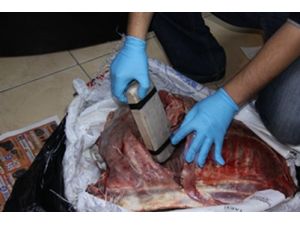 Yolcu Otobüsünde Et Arasına Gizlenmiş 5,5 Kilogram Eroin Ele Geçirildi