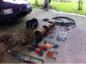 Trafo Hırsızları Yakalandı