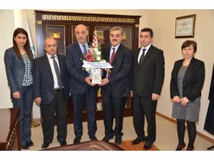 Vergi Dairesi Yöneticileri Etso'yu Ziyaret Etti