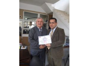 Boğazlıyan’da 40. Yılını Dolduran Gazeteye Teşekkür Belgesi